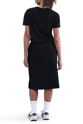 Jupe droite en laine Nike classics - Noir