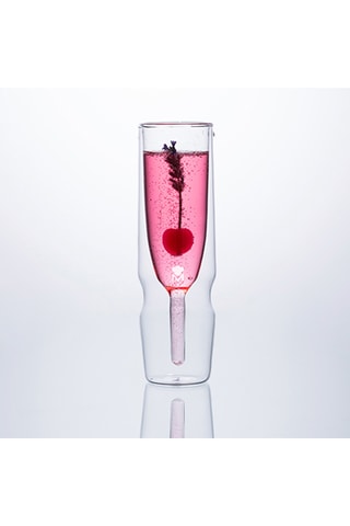2 verres à vin en verre borosilicate - 19 cl