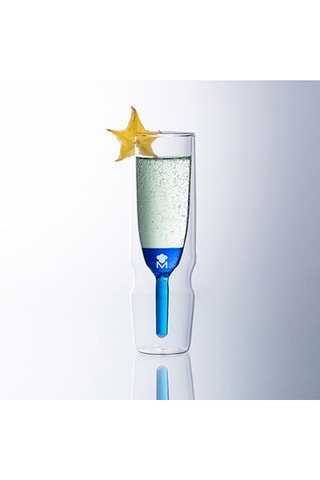 2 verres à vin en verre borosilicate - 19 cl