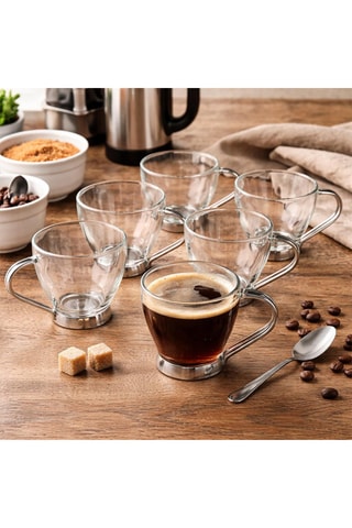 6 tasses à café - 17 cl