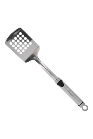 Spatule ajourée en acier inoxydable - 36 x 7,2 cm