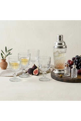 12 verres à vin en cristal - 25 cl