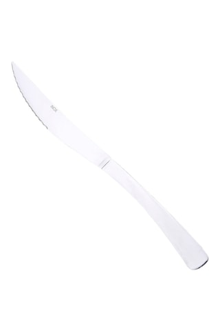 2 couteaux de table en acier inoxydable Pisa - 24,5 cm