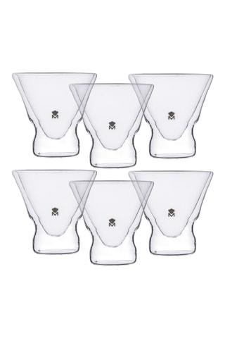 6 verres à eau en verre borosilicate - 23 cl