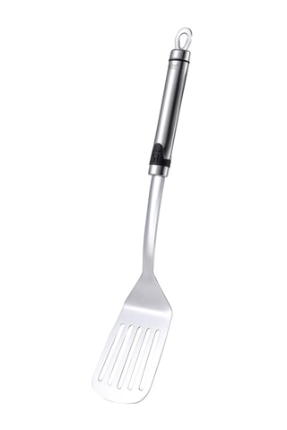Spatule ajourée en acier inoxydable - 35 x 7,8 cm