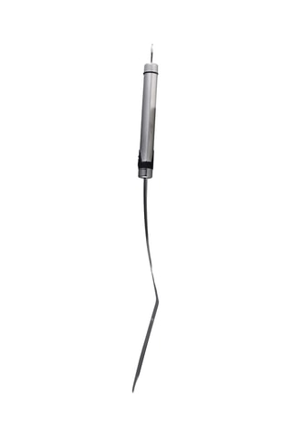Spatule ajourée en acier inoxydable - 35 x 7,8 cm