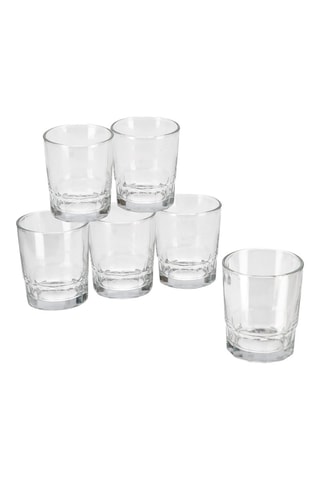 6 verres à eau - 25 cl