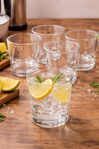 6 verres à eau - 25 cl