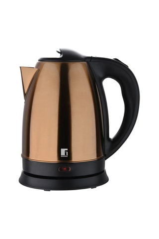 Bouilloire électrique en acier inoxydable - 1800 W - 1,7 l - Noir