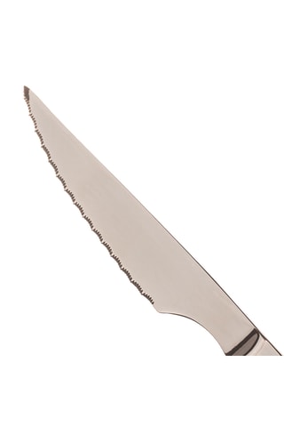 12 couteaux à steak en acier inoxydable - 23 cm