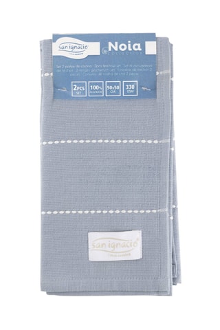 12 Theedoeken - Blauw - Blauw