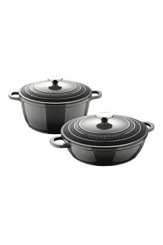 2 Kookpannen - 20 en 24 cm - 2,4 en 2,3 l