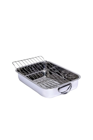 Roestvrijstalen Lasagneschaal   37 x 26,5 x 6,3 cm