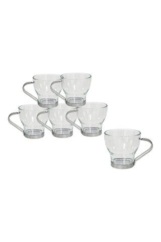 6 Roestvrijstalen Espressolepels - 85 ml