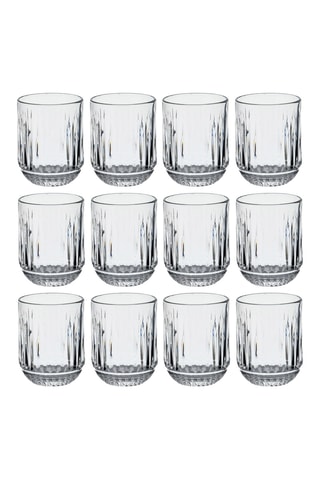 12 waterglazen - 26 cl