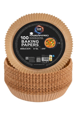 100 stampi per friggitrice ad aria - 26 cm