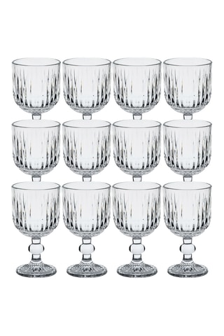 12 Kristallen Wijnglazen - 25 cl