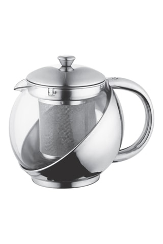 Roestvrijstalen Theepot - 75 cl - Grijs