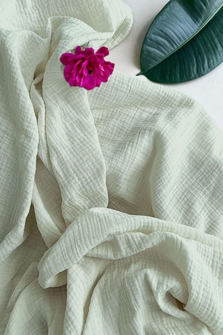 Parure de draps en gaze de coton - Vert d'eau