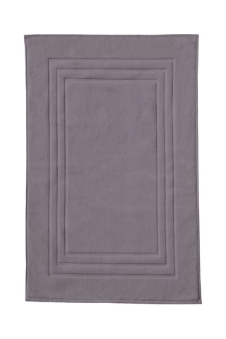 Tapis de bain Uni - Anthracite - 60 x 90 cm