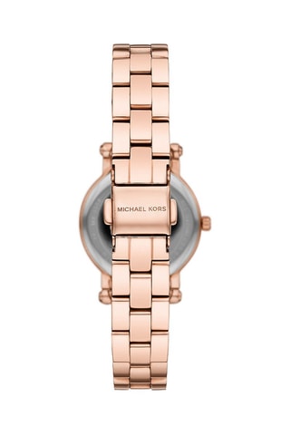 Montre à quartz en acier Norie - Doré rose