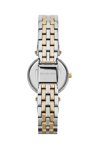 Montre à quartz en acier Darci - Argenté et doré