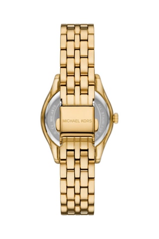 Montre à quartz en acier Harlowe - Doré et vert