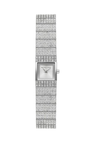 Montre à quartz en acier Darrington - Argenté