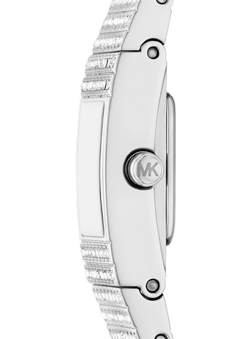 Montre à quartz en acier Darrington - Argenté
