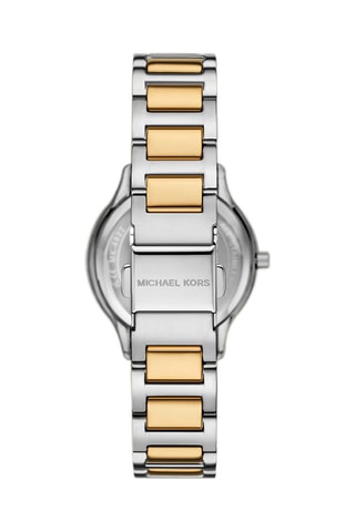 Montre à quartz en acier Sage - Argenté et doré