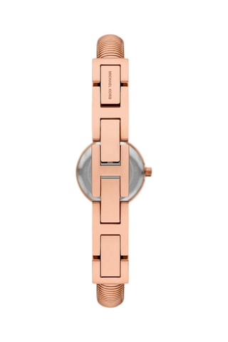 Montre à quartz en acier Gramercy - Doré rose