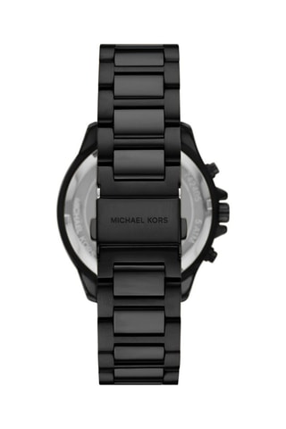 Montre à quartz en acier Sage - Chronographe - Noir