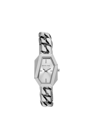 Montre à quartz en acier - Argenté