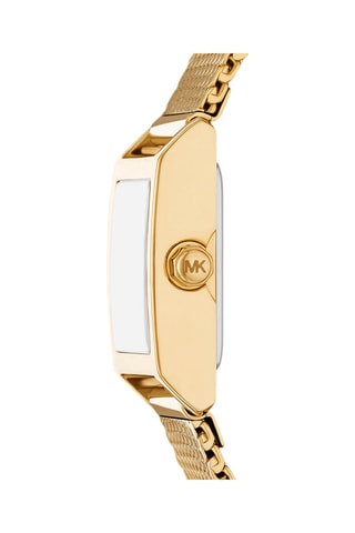 Montre à quartz en acier - Doré