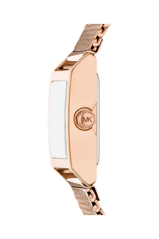 Montre à quartz en acier - Doré rose
