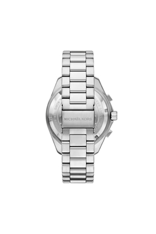 Montre à quartz en acier - Chronographe - Argenté et vert