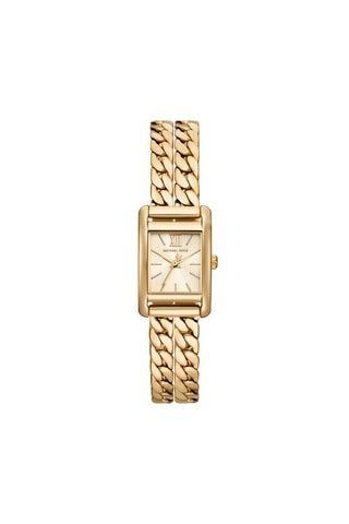 Montre à quartz en acier - Doré