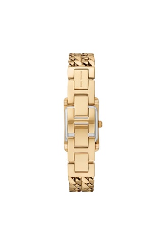 Montre à quartz en acier - Doré
