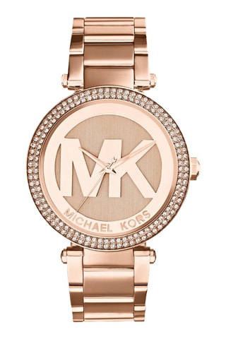 Montre à quartz en acier inoxydable - Doré