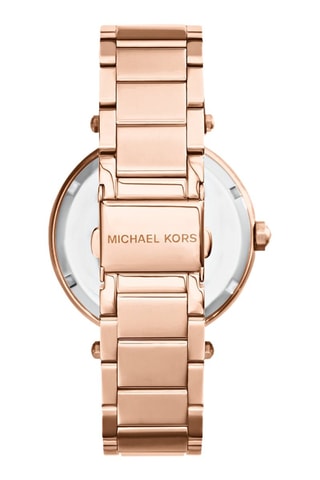 Montre à quartz en acier inoxydable - Doré