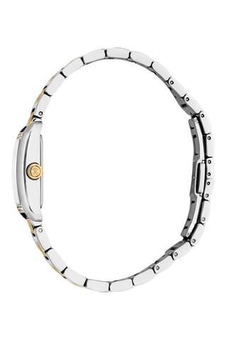 Montre à quartz en acier - Argenté et doré