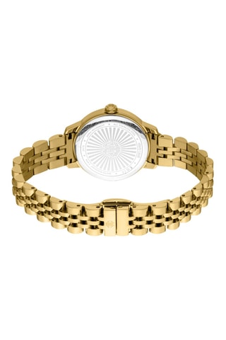 Montre à quartz en acier - Doré et argenté