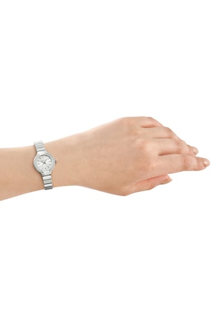 Montre à quartz en acier - Argenté