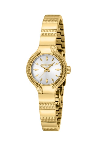 Montre à quartz en acier - Doré et argenté