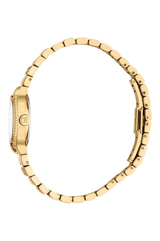 Montre à quartz en acier - Doré et argenté
