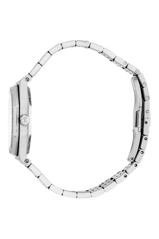 Montre à quartz en acier - Argenté