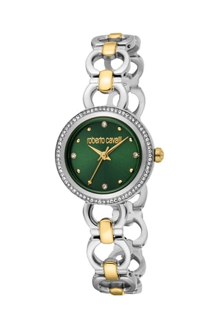 Montre à quartz en acier - Argenté et  doré
