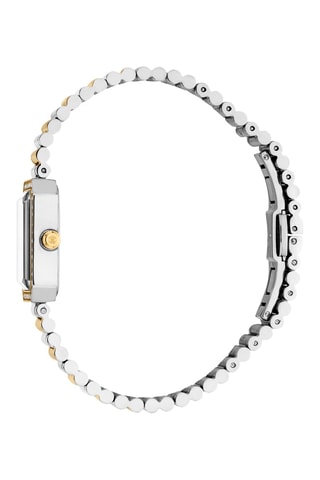 Montre à quartz en acier - Argenté et doré