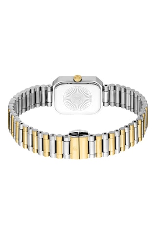 Montre à quartz en acier - Argenté et doré