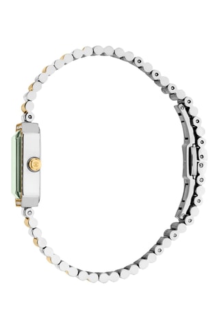 Montre à quartz en acier - Argenté et doré